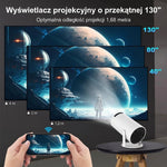 Projektor 4K Ultra HD Przenośny z Wi-Fi i Bluetooth – Rzutnik Multimedialny do Kina Domowego 14