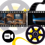 Projektor 4K Ultra HD Przenośny z Wi-Fi i Bluetooth – Rzutnik Multimedialny do Kina Domowego 2