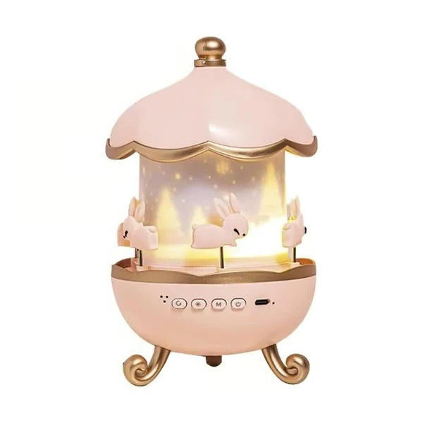 Projektor Nocny Dla Dzieci Z Muzyką Bluetooth, 6 Slajdów, Obrotowa Głowica 4