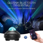 Projektor Zorzy Polarnej z Głośnikiem Bluetooth – 33 Efekty Świetlne, Zdalne Sterowanie 4
