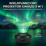 Projektor Zorzy Polarnej z Głośnikiem Bluetooth – 33 Efekty Świetlne, Zdalne Sterowanie 10