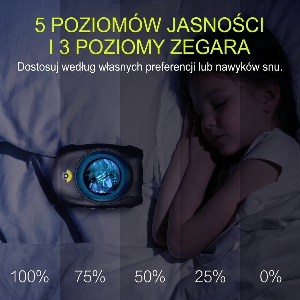 Projektor Zorzy Polarnej z Głośnikiem Bluetooth – 33 Efekty Świetlne, Zdalne Sterowanie 7