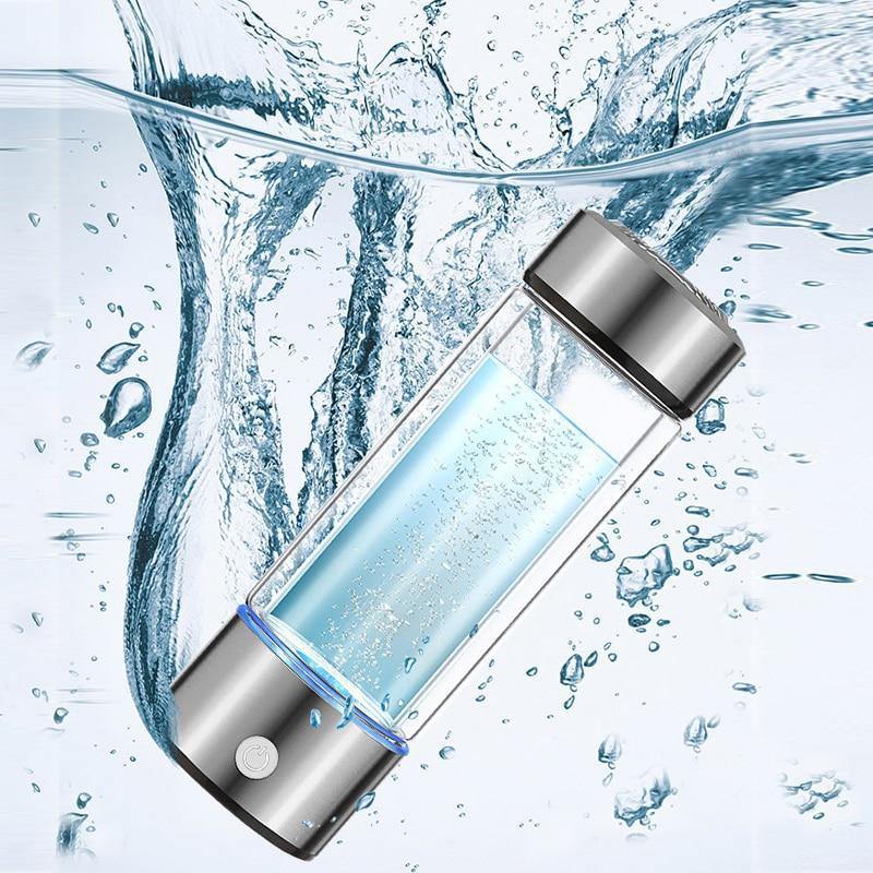 Przenośna Butelka na Wodę Wodorową 400 ml - Alkaliczne Nawodnienie w 4 Minuty 4
