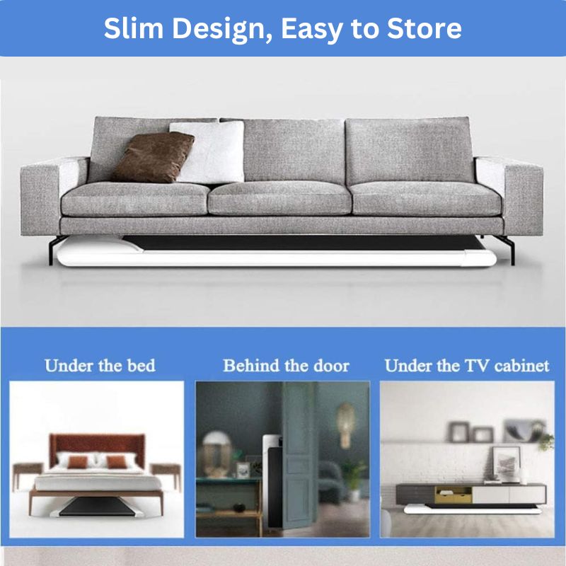 Przenośna Elektryczna Podkładka do Chodzenia z Wyświetlaczem LED - Kompaktowe Rozwiązanie Fitness 2