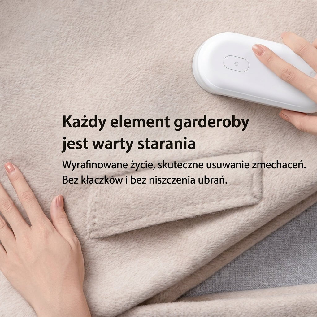 Przenośna Golarka Do Ubrań Z 5 Ostrzami I Silnym Ssaniem, Bezpieczny Dla Delikatnych Tkanin 5