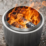 Przenośne Bzdymne Palenisko 360° ze Stali Nierdzewnej, Kompaktowe i Bezpieczne 4