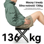 Przenośne Krzesło Kempingowe Składane - Lekka Konstrukcja, Szybki Montaż, Ergonomiczne Siedzenie 7