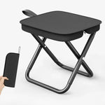 Przenośne Krzesło Kempingowe Składane - Lekka Konstrukcja, Szybki Montaż, Ergonomiczne Siedzenie 0