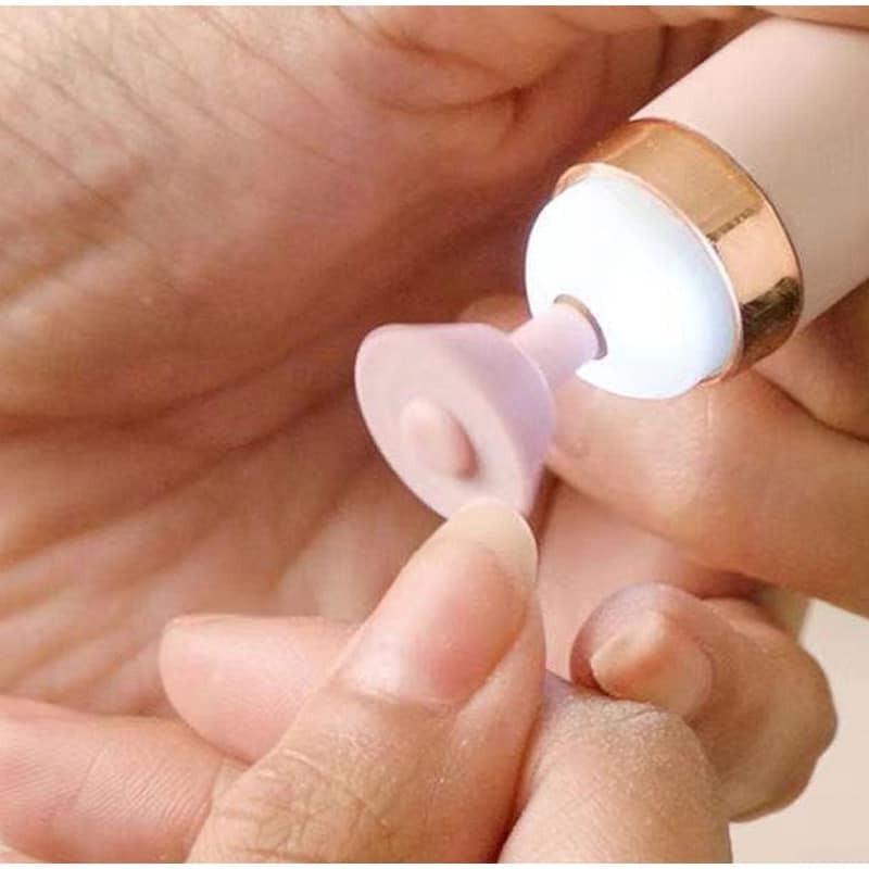 Przenośny Elektryczny Zestaw Do Manicure Z Regulacją Prędkości I LED 3