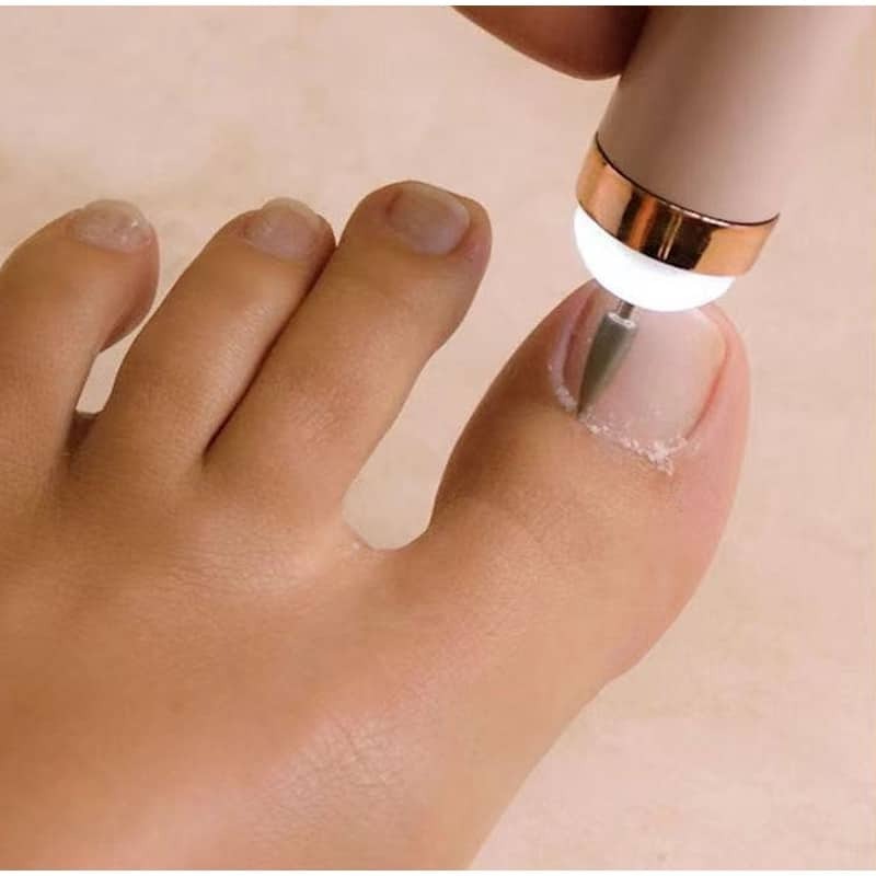 Przenośny Elektryczny Zestaw Do Manicure Z Regulacją Prędkości I LED 6