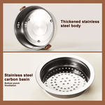 Przenośny Grill Węglowy Ze Stali Nierdzewnej - Kompaktowy Grill Do Grillowania Na Świeżym Powietrzu 4