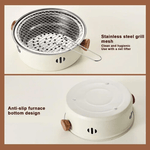 Przenośny Grill Węglowy Ze Stali Nierdzewnej - Kompaktowy Grill Do Grillowania Na Świeżym Powietrzu 5