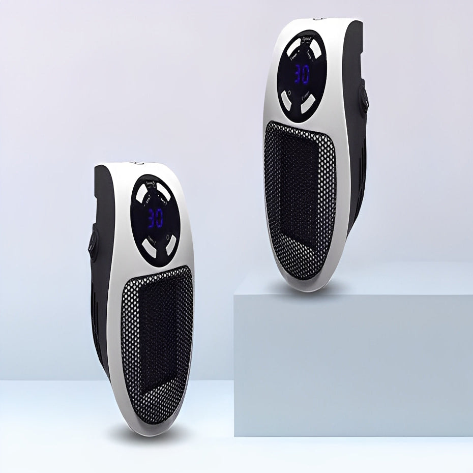 Przenośny Grzejnik Elektryczny Z Termostatem, Cichy I Kompaktowy Grzejnik Konwektorowy 2