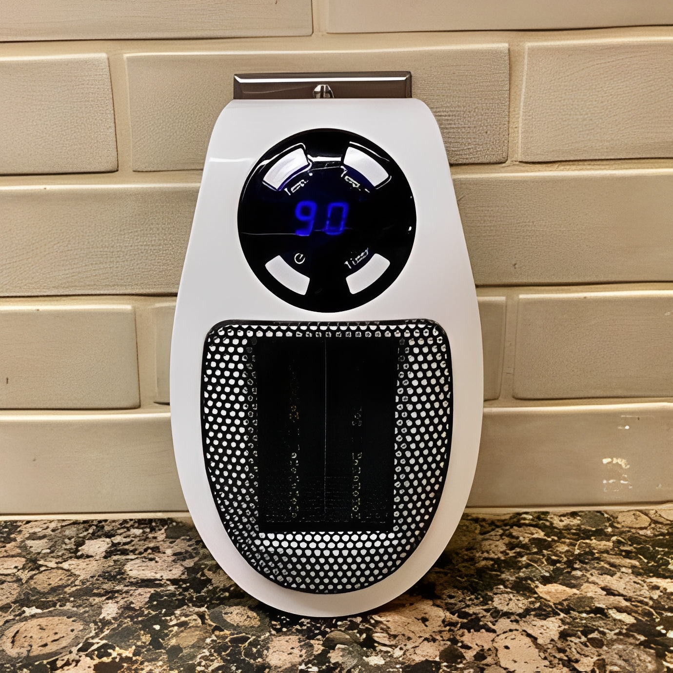 Przenośny Grzejnik Elektryczny Z Termostatem, Cichy I Kompaktowy Grzejnik Konwektorowy 7