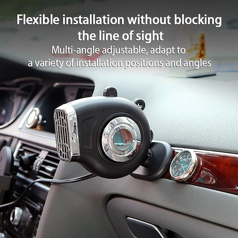 Przenośny Grzejnik Samochodowy 12V z Regulacją Kąta 360° i Trybem Chłodzenia 1