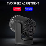 Przenośny Grzejnik Samochodowy 12 V z Obrotowym Uchwyt 360° i Zabezpieczeniem 5