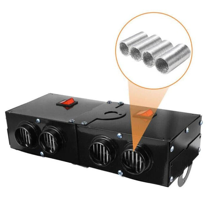 Przenośny Grzejnik Samochodowy 500 W z Wentylatorem - Szybkie Ogrzewanie i Kompaktowy Rozmiar 1