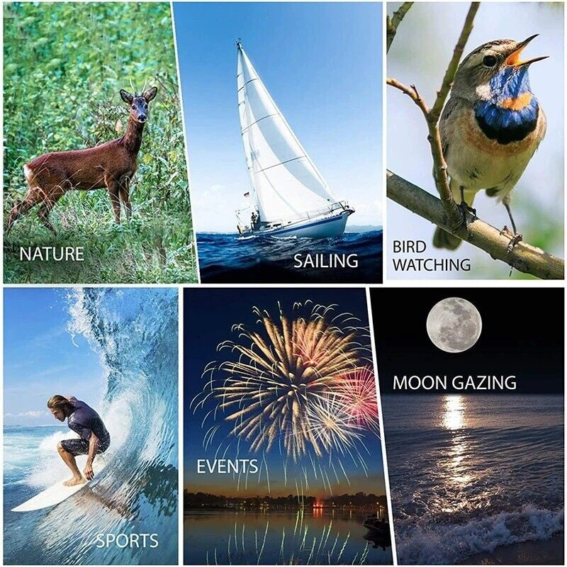 Przenośny Monokular HD 80x z Pryzmatem BAK-4 i Wodoodporną Konstrukcją 4