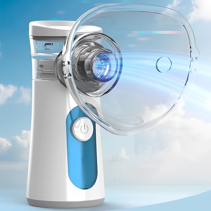 Przenośny Nebulizator Dla Dzieci i Dorosłych z Dwiema Funkcjami Inhalacji 0