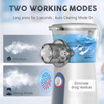 Przenośny Nebulizator Dla Dzieci i Dorosłych z Dwiema Funkcjami Inhalacji 2