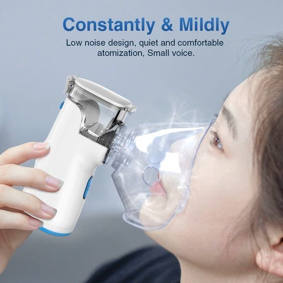 Przenośny Nebulizator Ręczny - Szybka Ulga w Astmie i Problemy z Oddychaniem 4