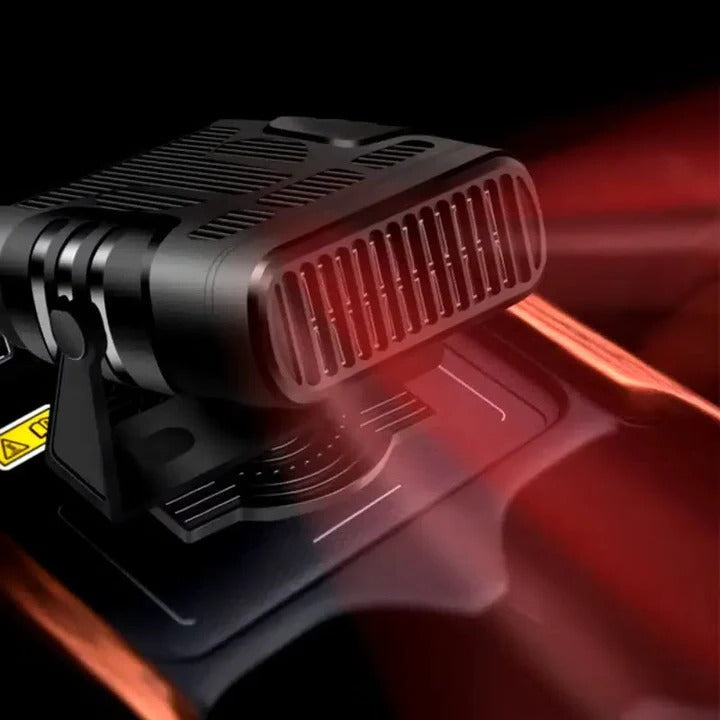 Przenośny Ogrzewacz i Wentylator 12V do Samochodu - 2 w 1, Szybkie Ogrzewanie i Chłodzenie 1