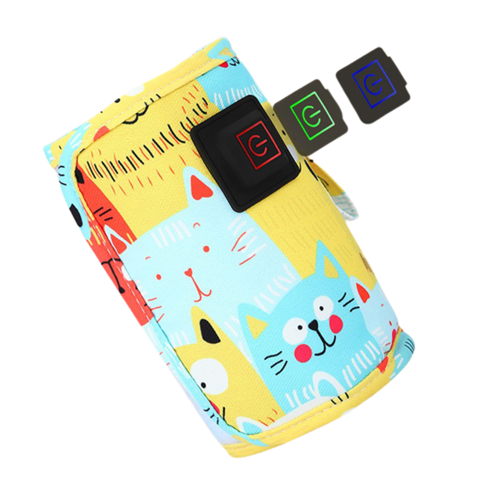 Przenośny Podgrzewacz Do Butelek USB – Regulowana Temperatura Mleka dla Niemowląt 4
