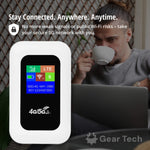 Przenośny Router Wi-Fi 5G - Szybkie Połączenie, Obsługuje 10 Urządzeń, Bateria 2100 mAh 1
