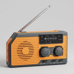 Radio Awaryjne z Korbą i Panelem Słonecznym – Zasilanie Awaryjne z Alarmem SOS i Latarką 12