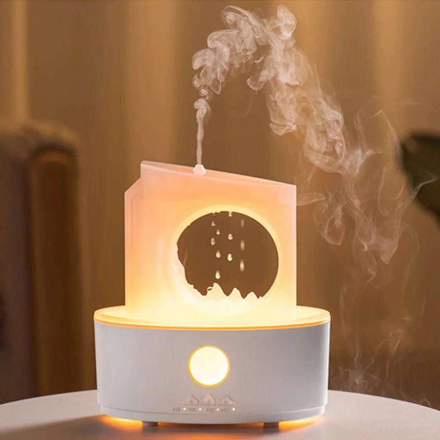 Rain Clouds - Nawilżacz Powietrza i Dyfuzor Olejków Eterycznych Ultradzwiękowy 0