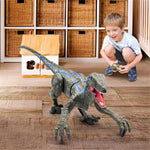 Raptor X - Zdalnie Sterowany Dinozaur Zabawka z Realistycznymi Ruchami dla 3 Latka 0