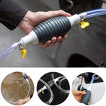 Ręczna Pompa Transferowa do Cieczy z Elastycznym Wężem - Do Paliwa, Oleju i Wody 2