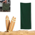 Ręcznik Plażowy Duży Szybkoschnący z Zapięciem Magnetycznym – 190 x 76 cm, Kompaktowy 5