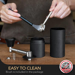 Ręczny Młynek do Kawy z Regulacją Grubości i Metalową Konstrukcją - Młynek Żarnowy 3