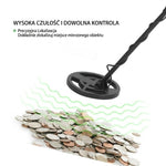 Regulowany Wykrywacz Metali z Wyświetlaczem HD – Do Poszukiwań w Terenie 6
