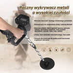 Regulowany Wykrywacz Metali z Wyświetlaczem HD – Do Poszukiwań w Terenie 10