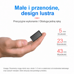Rejestrator Dźwięku Aktywowany Głosem 8 GB – Mini, z Redukcją Szumów i Długim Czasem Nagrywania