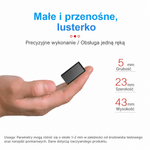 Rejestrator Dźwięku Aktywowany Głosem 8 GB – Mini, z Redukcją Szumów i Długim Czasem Nagrywania