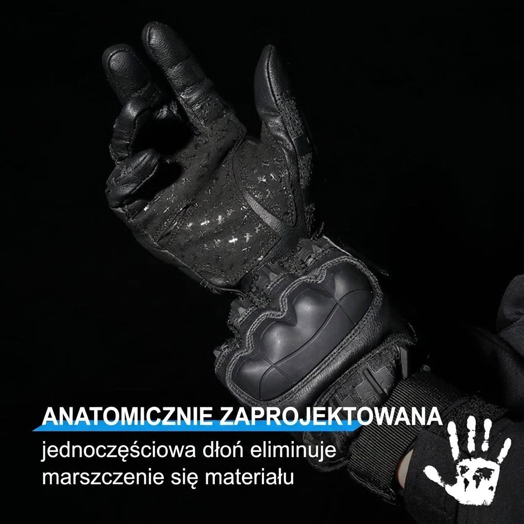 Rękawice taktyczne z obsługą ekranów dotykowych – antypoślizgowe, z regulacją na nadgarstku 10