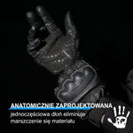 Rękawice taktyczne z obsługą ekranów dotykowych – antypoślizgowe, z regulacją na nadgarstku 10