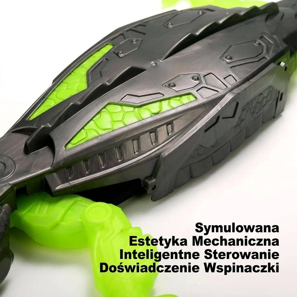 Robot Zdalnie Sterowany Jaszczurka z Wspinaczką po Ścianach i Świecącymi Oczami LED 3