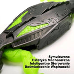 Robot Zdalnie Sterowany Jaszczurka z Wspinaczką po Ścianach i Świecącymi Oczami LED 3