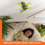 Robot Zdalnie Sterowany Jaszczurka z Wspinaczką po Ścianach i Świecącymi Oczami LED 5