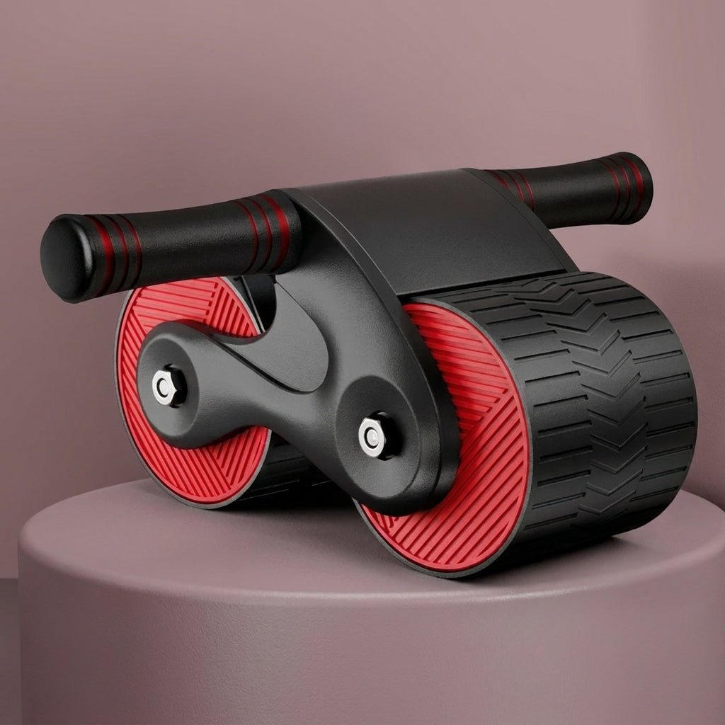 Roller do Ćwiczeń Brzucha z Mechanizmem Odbicia i Stojakiem na Telefon – Do Treningu w Domu 7