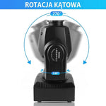 Ruchome Światła LED 10W z Obrotem 540° – Sterowanie DMX do Wydarzeń i Imprez 7