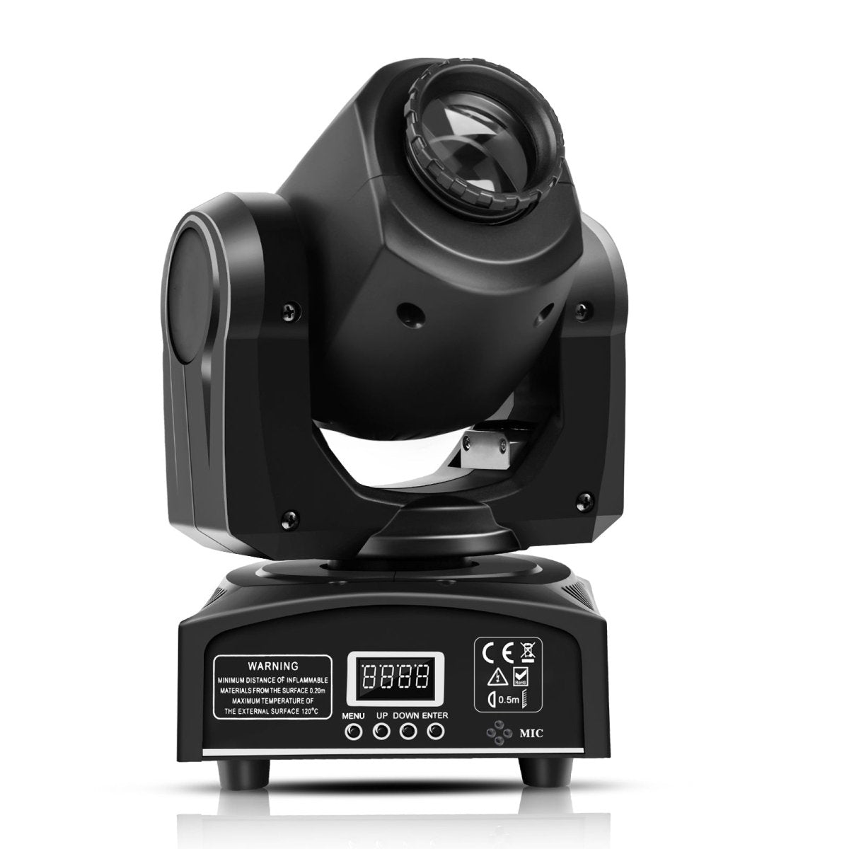 Ruchome Światła LED 10W z Obrotem 540° – Sterowanie DMX do Wydarzeń i Imprez 1