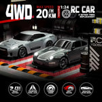 Samochód RC 4x4 na Pilota z LED – Zdalnie Sterowany do Driftu i Wyścigów 2