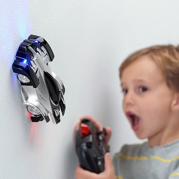 Samochód Zdalnie Sterowany do Wspinaczki po Ścianach – Magnesy i LED, Dla Dzieci 0