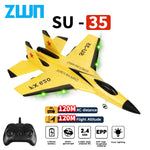 Samolot Zdalnie Sterowany SU35 2.4G z LED – Model Szybowca dla Początkujących i Zaawansowanych 2