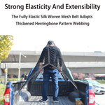 Siatka Ładunkowa do Ciężarówki - Wytrzymałe Zabezpieczenie z Linkami Bungee i Haczykami 1